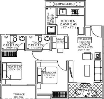 2 BHK Apartment For Resale in Kanifnath Archana Paradise Mohammadwadi Pune 6660570