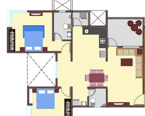 karan woodz apartment 2 bhk 1171sqft 20212115162100