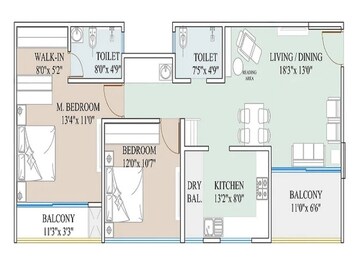 2 BHK Apartment at Kimaya One, Balewadi – for Sale