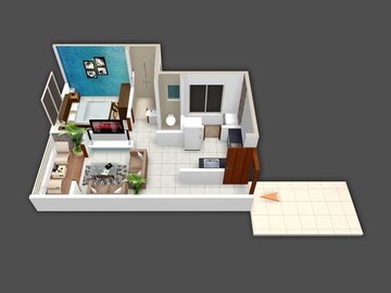  1 BHK Apartment at Kohinoor Artize, Hadapsar – for Sale