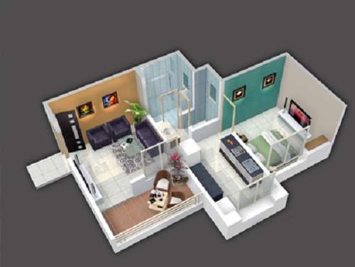 kohinoor iris park apartment 1 bhk 317sqft 20211218171224