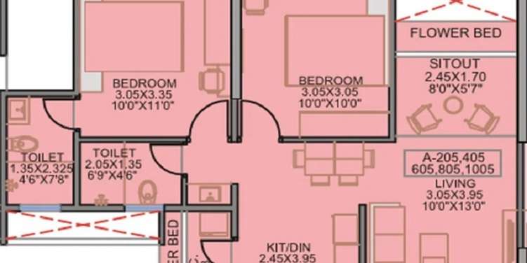 kohinoor jeeva apartment 2 bhk 708sqft 20211003161049