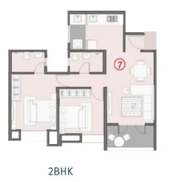  2 BHK Apartment at Kohinoor Riverdale, Kharadi – for Sale