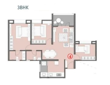  3 BHK Apartment at Kohinoor Riverdale, Kharadi – for Sale