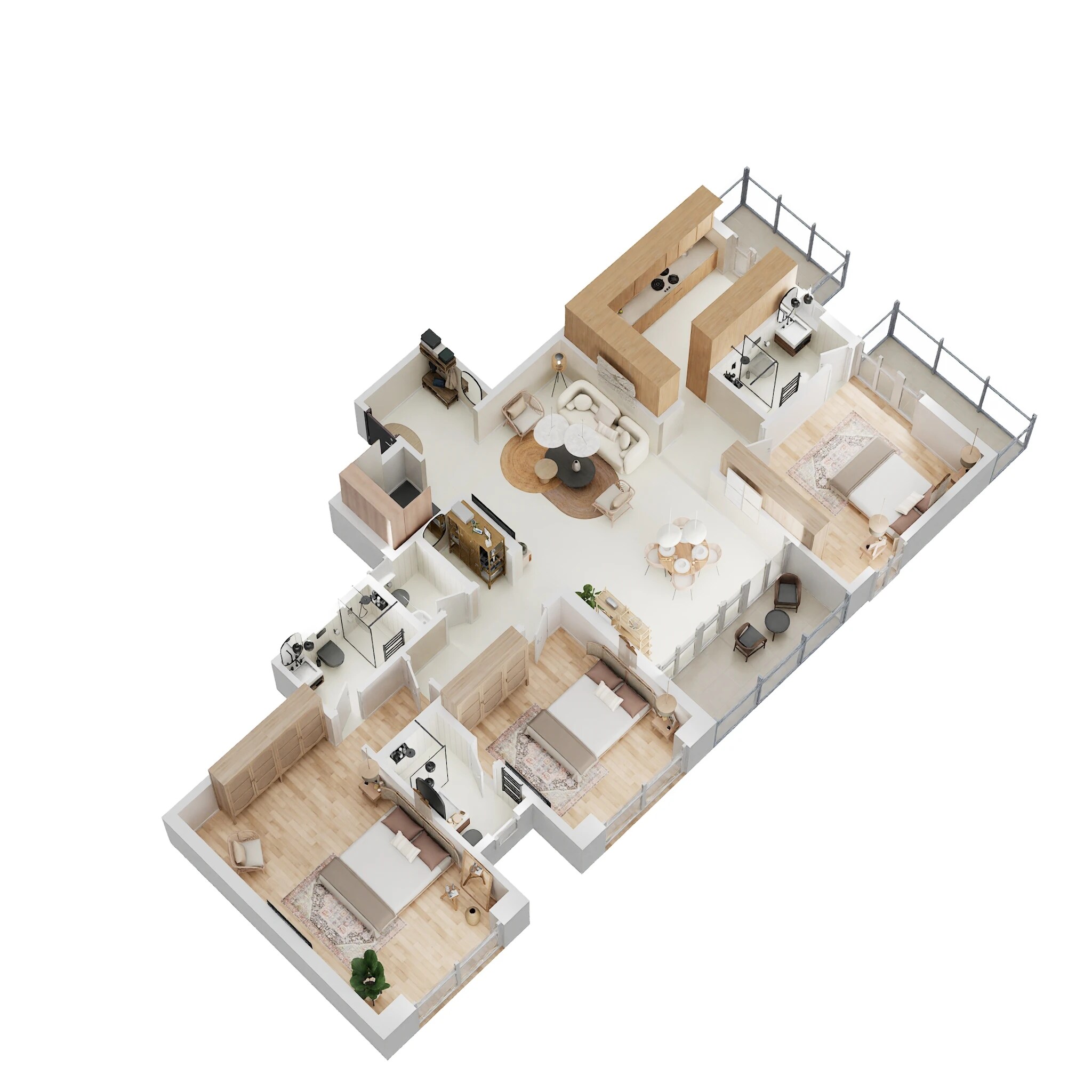 3 BHK 1463 Sq. Ft. Apartment