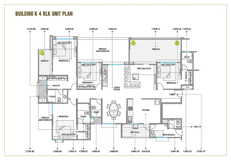 Other, kolte-patil-24k-stargaze 4 Bedroom 2010 Sq.Ft. Apartment In Bavdhan Pune 8631623