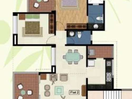 kolte patil green olive apartment 2 bhk 743sqft 20224214164236