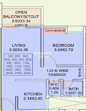  1 BHK Apartment at Kolte Patil Life Republic, Hinjewadi – for Rent