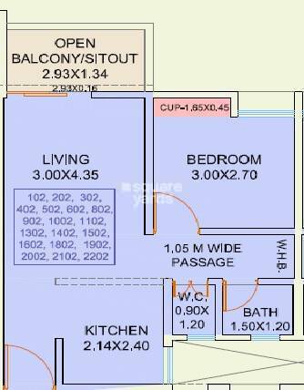 Other, kolte-patil-life-republic 1 Bedroom 414 Sq.Ft. Apartment In Hinjewadi Pune 9549323