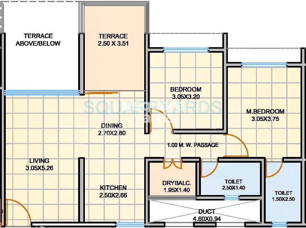  2 BHK Apartment at Kolte Patil Life Republic, Hinjewadi – for Rent