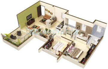  2 BHK Apartment at Kolte Patil Life Republic, Hinjewadi – for Rent
