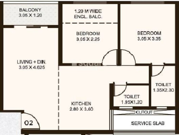 Other, kolte-patil-life-republic 2 Bedroom 578 Sq.Ft. Apartment In Hinjewadi Pune 8897662