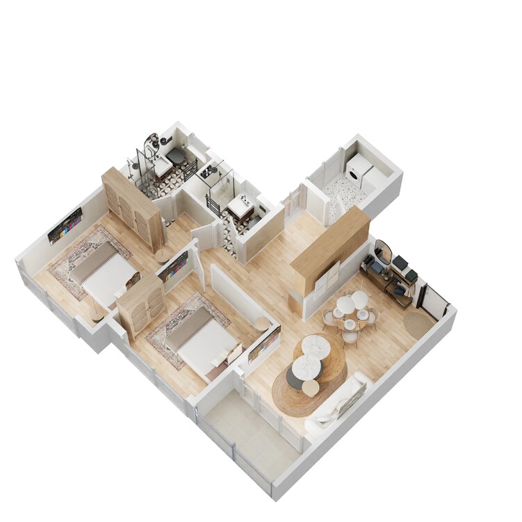 kolte patil life republic arezo apartment 2 bhk 652sqft 20205003185056