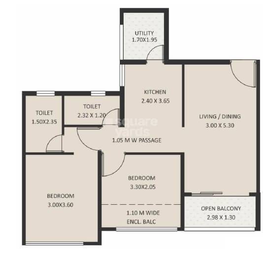 kolte patil life republic arezo apartment 2 bhk 701sqft 20205103185155