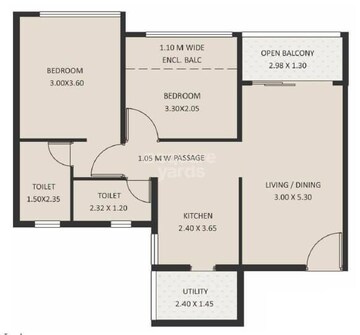  2 BHK Apartment at Kolte Patil Life Republic Arezo, Hinjewadi – for Sale