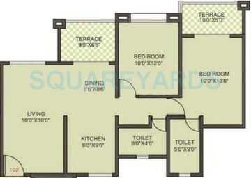  2 BHK Apartment at Kolte Patil Margosa Heights, Mohammadwadi – for Sale