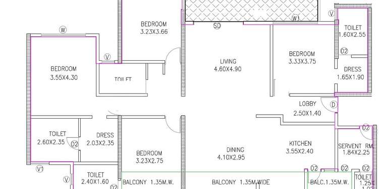 kolte patil signature meadows apartment 4 bhk 1591sqft 20213608173656