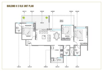  3 BHK Apartment at Kolte Patil Stargaze, Bavdhan – for Rent