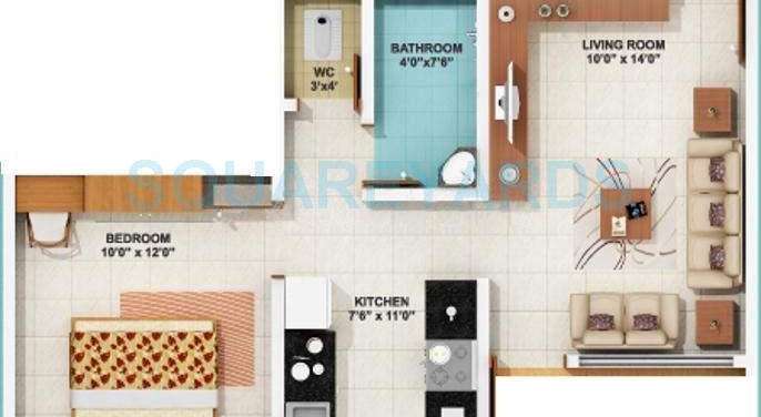 kolte patil umang homes phase 1 apartment 1bhk 561sqft 11024