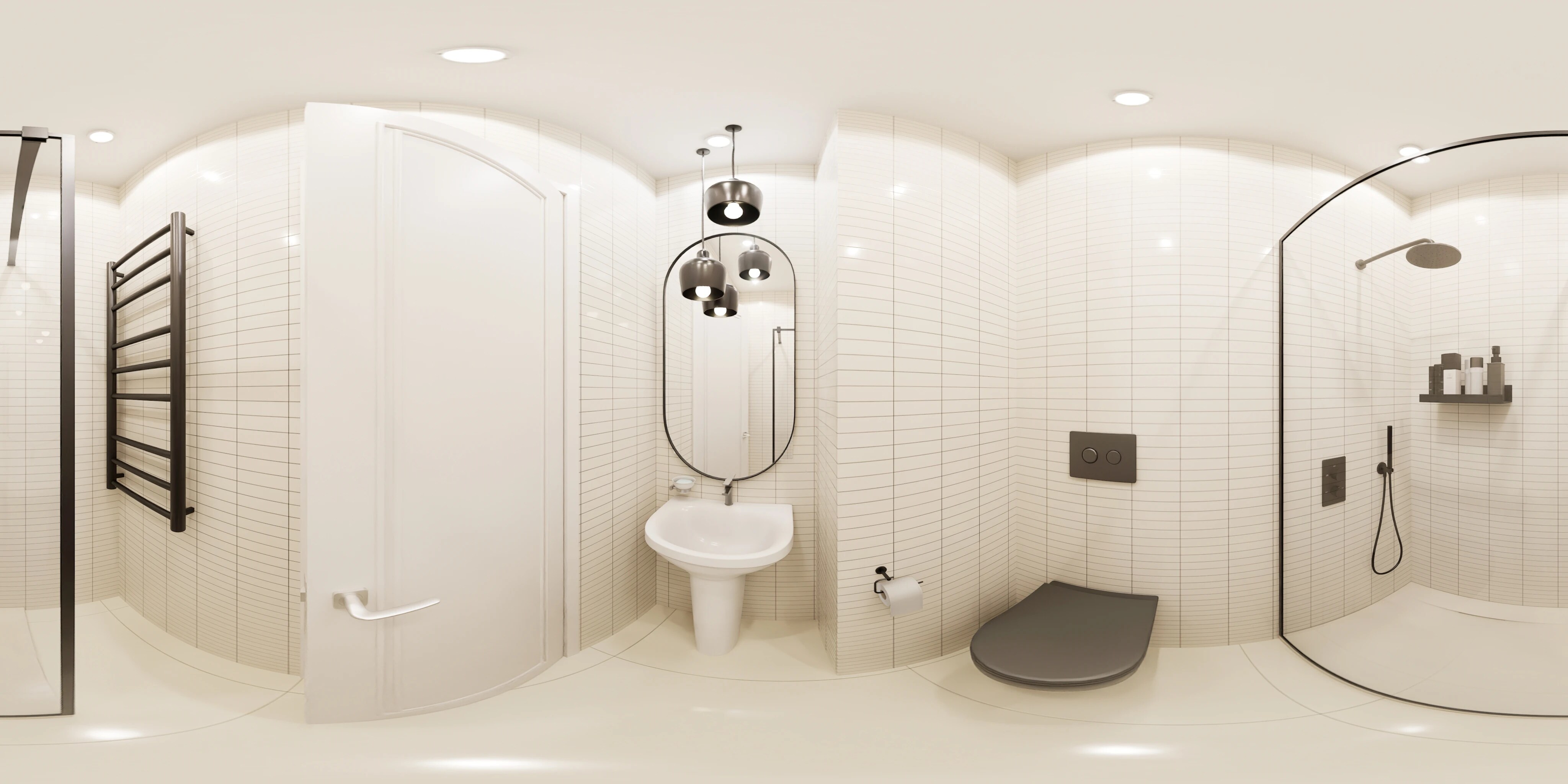 Floor plan of 237 Sq. Ft. Studio in Krisala 41 Commune Wakad, Pune