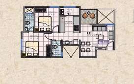 2 BHK 614 Sq. Ft. Apartment in Krisala 41 Earth