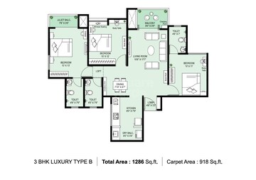  3 BHK Apartment at Krisala 41 Zillenia, Punawale – for Sale
