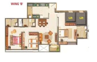 3 BHK Apartment For Resale in Kumar Palmspring Towers Undri Pune  7958452