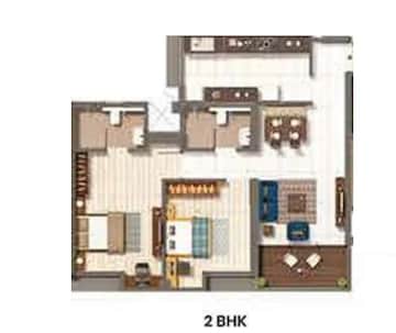  2 BHK Apartment at Kumar Parc Residences, Hadapsar – for Sale