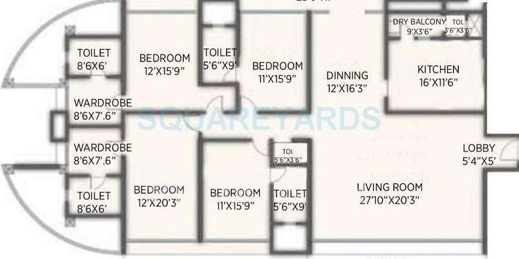 kumar sienna apartment 4bhk 3135sqft 20202122102115
