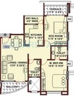 Kumar Urban Sophronia 2 BHK Layout