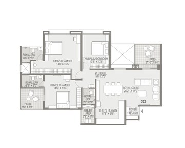  3 BHK Apartment at Kundan Presidia, Nibm Road – for Sale