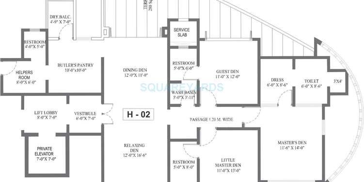 kundan spaces emirus apartment 3bhk 2088sqft 10789