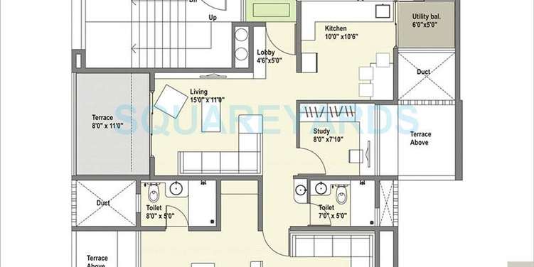 kundan spaces grand stand apartment 2bhk 1325sqft1