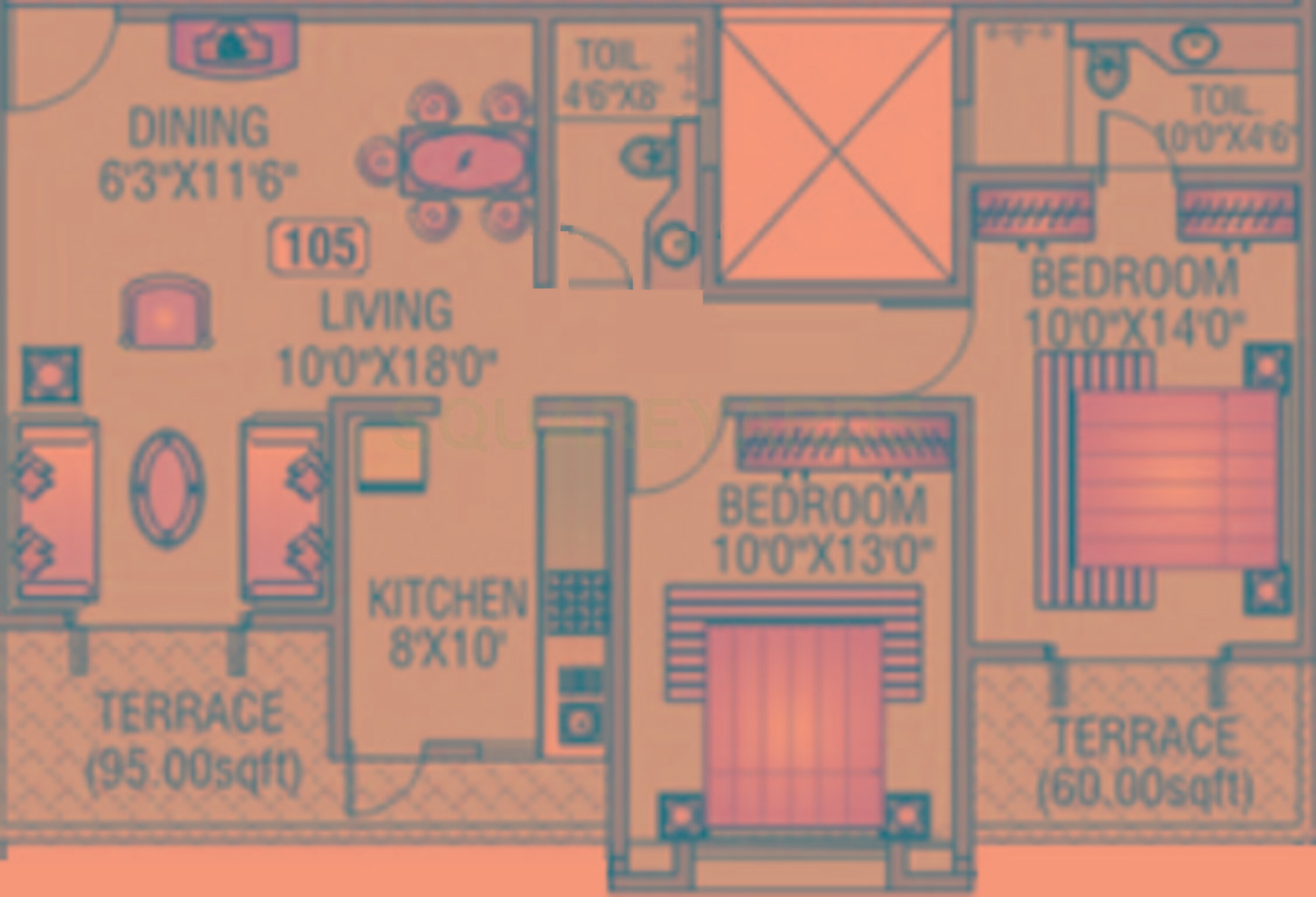 kundan spaces heritage apartment 2bhk 994sqft1