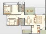 2 BHK 634 Sq. Ft. Apartment in Kundan Westros