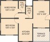 Lanke Palm Avenue 2 BHK Layout