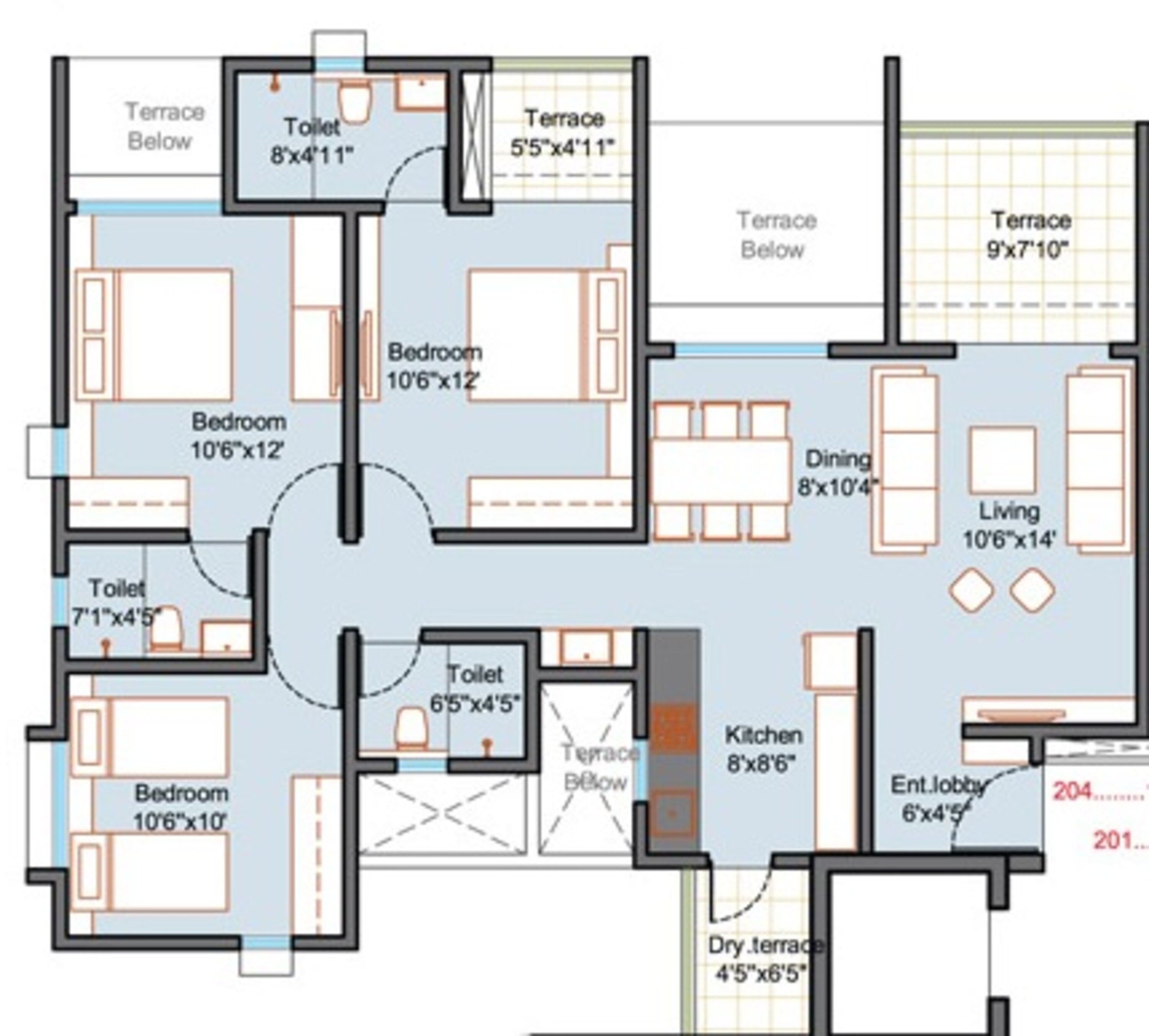 little earth masulkar city phase 2 apartment 3bhk 775sqft31