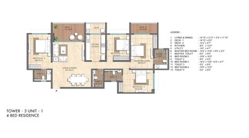  4 BHK Apartment at Lodha Altero, Wakad – for Sale