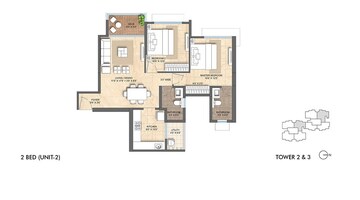  2 BHK Apartment at Lodha Bella Vita, Nibm Road – for Sale
