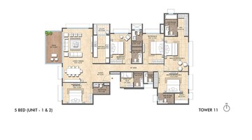  5 BHK Apartment at Lodha Bella Vita, Nibm Road – for Sale
