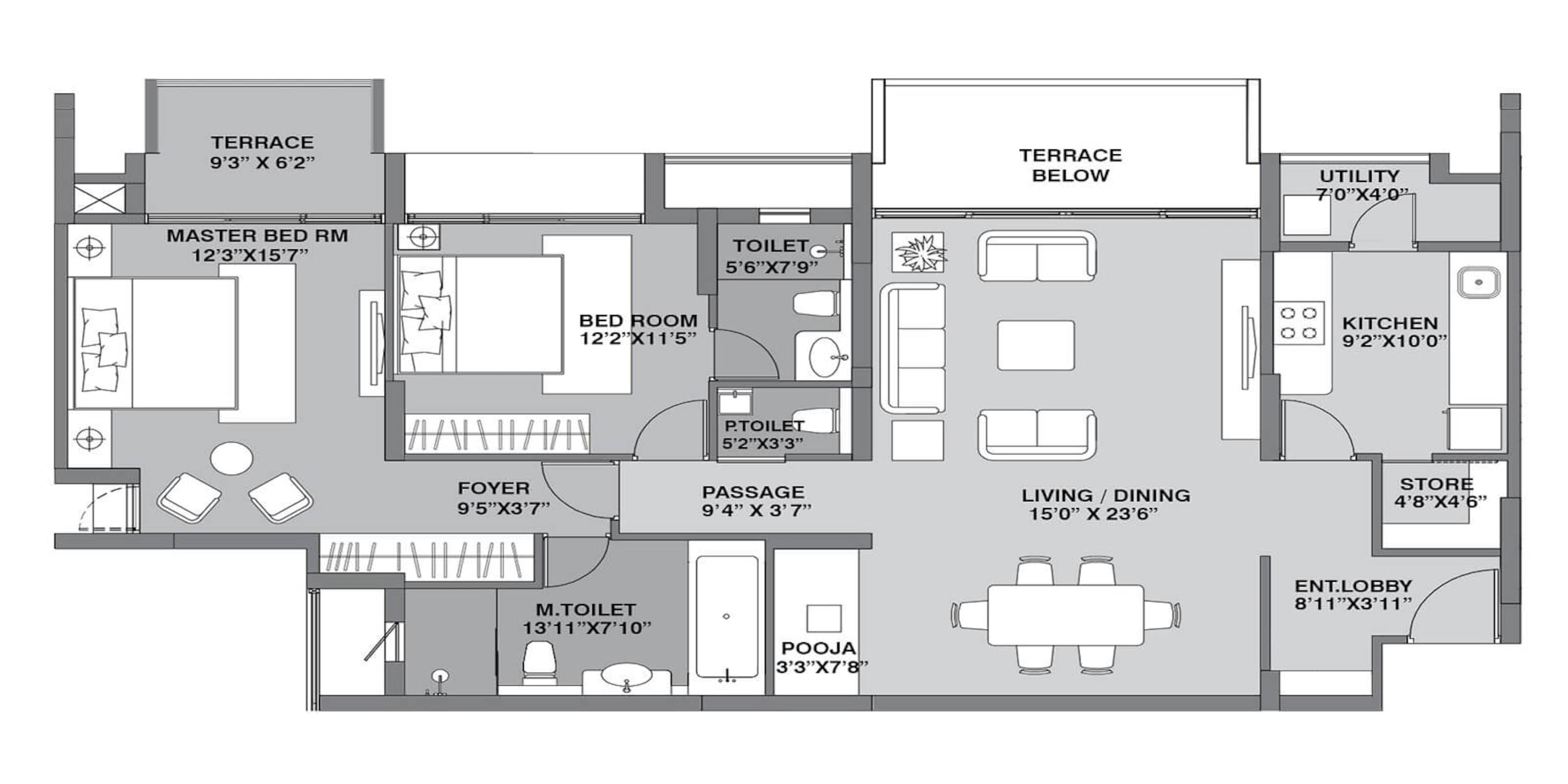 lodha belmondo apartment 2bhk 1262sqft 1