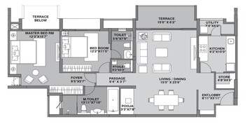  2 BHK Apartment at Lodha Belmondo, Gahunje – for Rent