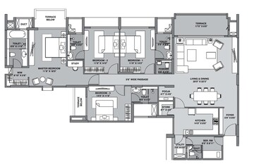  4 BHK Apartment at Lodha Belmondo, Gahunje – for Sale