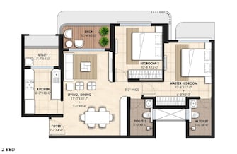 2 BHK Apartment For Resale in Lodha Panache Hinjewadi Pune  6509245