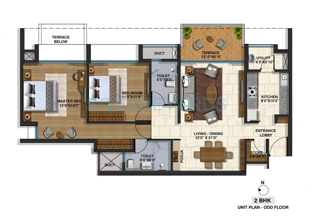 lodha riviera apartment 2bhk 1323sqft 1