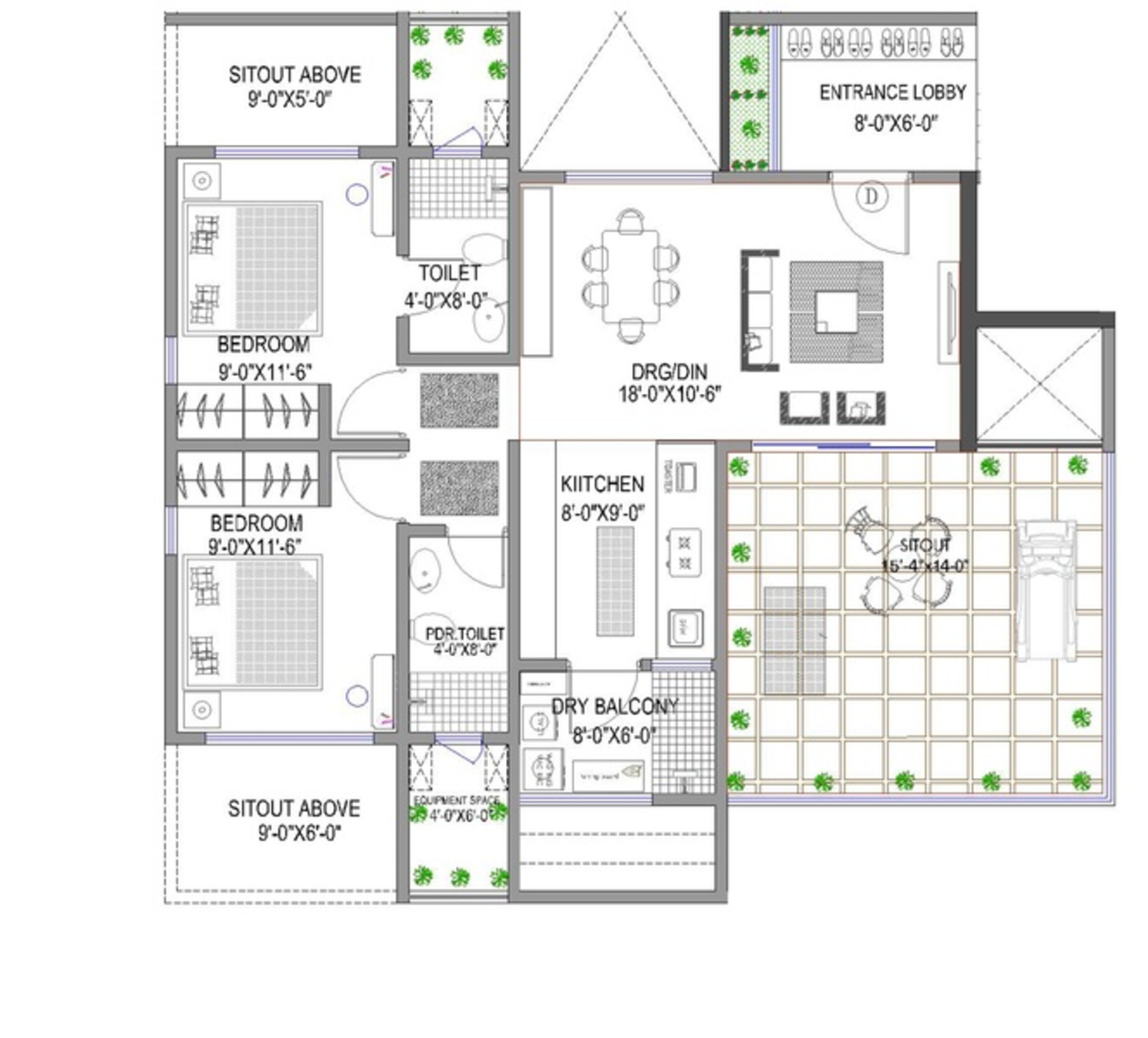 lunkad 150 freeway apartment 2 bhk 1020sqft 20200730100747