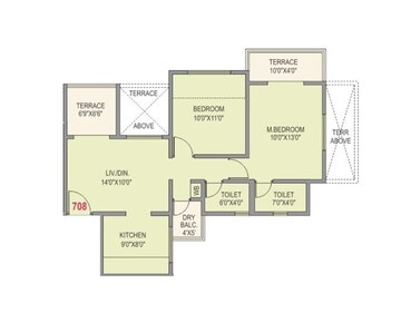  2 BHK Apartment at Lunkad RKL Anand, Tathawade – for Rent