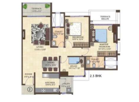 mahindra antheia apartment 2 bhk 630sqft 20220216150223