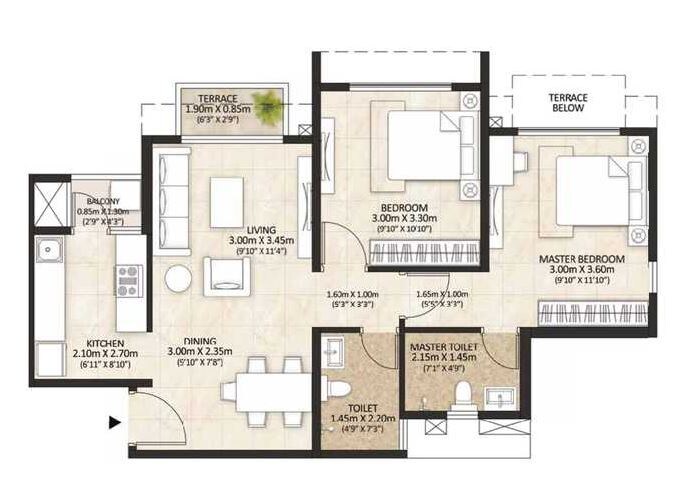 Other, mahindra-centralis-tower-1 2 Bedroom 570 Sq.Ft. Apartment In Pimpri Pune 9409493