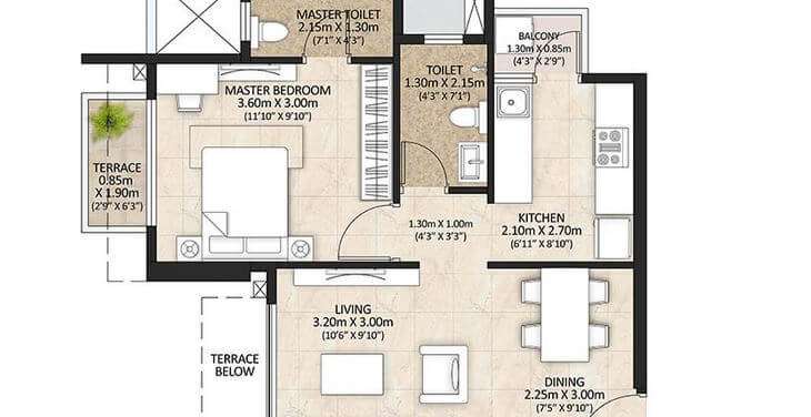 mahindra lifespaces centralis 4 apartment 1 bhk 429sqft 20200320120327